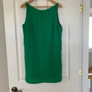 Olivaceous Slip Dress Sz Medium Kelly Green Lined spaghetti straps